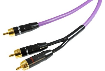 Melodika MDSWY20 Kabel do subwoofera typu Y (RCA-2xRCA) Purple - 2m