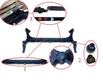 Подвеска ЗАДНЯЯ ТОРСИОННАЯ БАЛКА для Renault Laguna