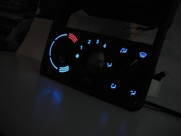 Podświetlenie nawiewu Opel Astra F MoMan