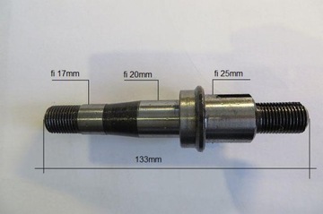Czop osi ośka 750kg Niewiadów N410 Stary TYP OŚ