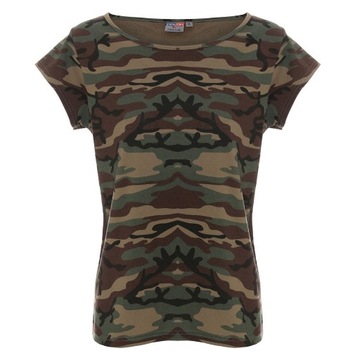 Koszulka damska MORO Military Tshirt bawełna - L