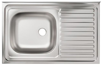 Шкаф+раковина+кран+сифон Sonoma 80