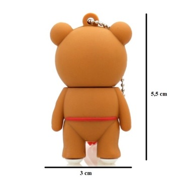 USB-НАКОПИТЕЛЬ 64 ГБ BROWN BEAR TED BEAR BAJKA