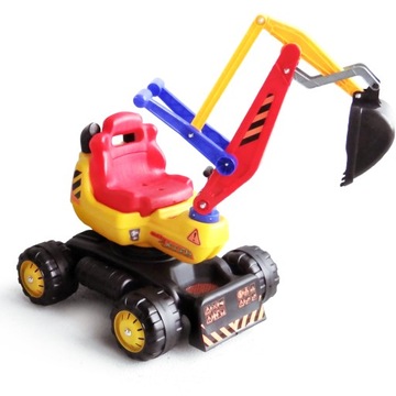 БОЛЬШОЙ ТРАКТОР-экскаватор ТРАКТОР-ГРУЗОВИК с ездой