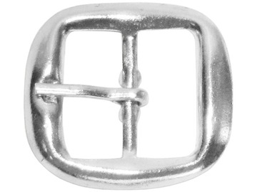 KLAMRA KLAMRY SREBRNE DO PASKI PASEK 4 SZTUKI K-33