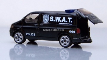 Siku 1407 VW MULTIVAN S.W.A.T. ПОЛИЦИЯ черный