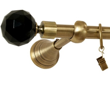 KARNISZ CRYSTAL 240 cm POJEDYNCZY 2,4 karnisze 19