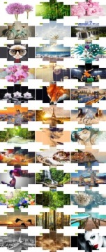 ТРИПТИК ИЗ 5 ПРЕДМЕТОВ ДЛЯ НАСТЕНЫ ГОЛОВА ЛОШАДИ ЧЕРНЫЙ 800 WZ