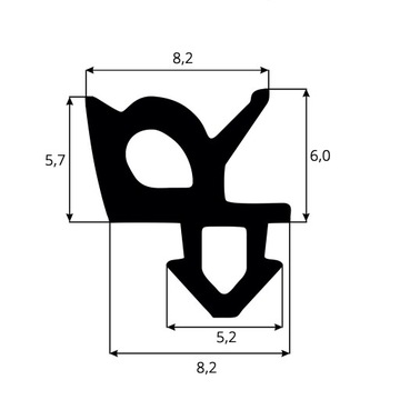 фото ориг. №3, Gasket to windows pvc rehau s-1388 300mb
