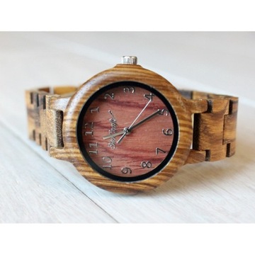 Женские деревянные часы EkoCraft серии FULL WOOD