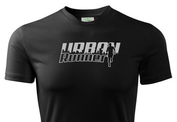 URBAN RUNNER T-SHIRT TERMICZNY DO BIEGANIA ODBLASK