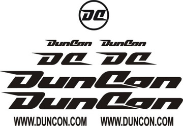 DUNCON DUN CON naklejki 165-3G RÓŻNE KOLORY