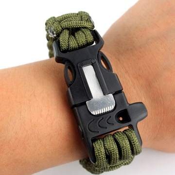 БРАСЛЕТ FIRST WHISTLE OUTDOOR PARACORD 'M'