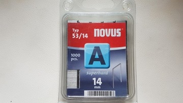 СТЕПЛЕРЫ NOVUS A TYPE 53 SUPER HARD 11,3х14мм 042-0359 1000шт