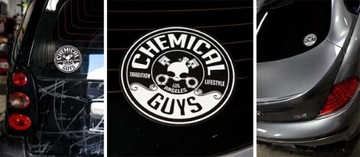 Наклейка с логотипом Chemical Guys 125 мм НАКЛЕЙКА ДЛЯ ВЕДРА