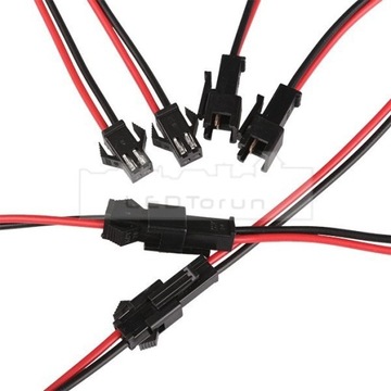 5xCONNECTOR 2-PIN SOCKET PLUG Быстроразъемный разъем для светодиода