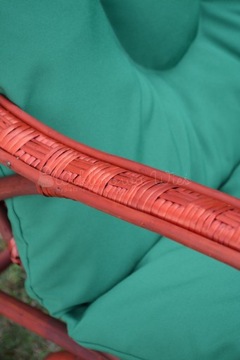 LORD CHERRY WICKER КРЕСЛО-КАЧАЛКА + ПОДУШКА