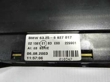 BMW E60 3 SVĚTLO STOP LED ORIGINÁLNÍ 6927017