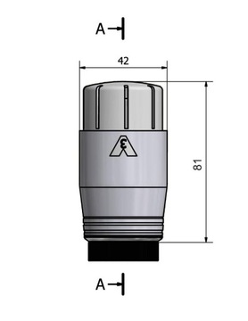 VIESSMANN V Стандартная термостатическая головка