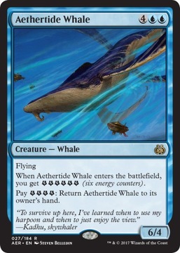 MTG 2x Aethertide Whale (Rare)