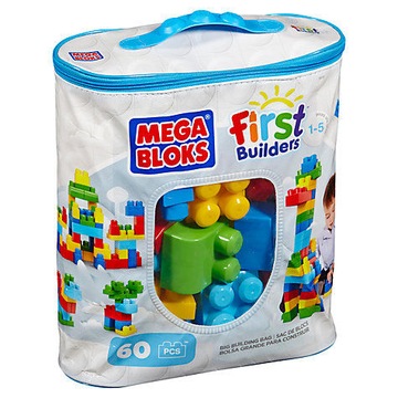 БОЛЬШАЯ СУМКА MEGA BLOKS BLOCKS 60 БЛОКОВ DCH55