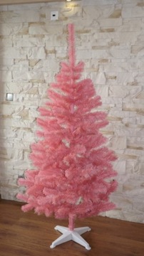 Искусственная елка PINK FIR толщиной 120 см, подставка