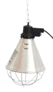 KWOKA LAMPA GRZEWCZA PROMIENNIK WYŁĄCZNIK+ ŻARÓWKA 150W CZERWONA