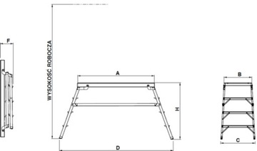 Рабочая платформа TP452 Drabex