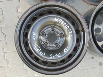 стальные диски 15 LEON II GOLF V TOURAN 5x112 ET47