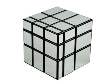 Kostka Logiczna Mirror 3x3 Srebrna Asymetryczna