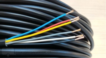 ПРОВОД 6х0,75 - КАБЕЛЬ 6 жил для ламп YLY-s 0,75мм2