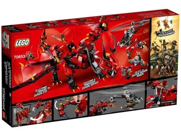 Lego Ninjago @@ FIRSTBOURNE 70653 @@ красный дракон