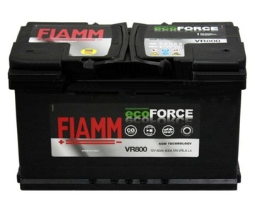 Akumulator Fiamm VR800 80Ah 800A Start-Stop
