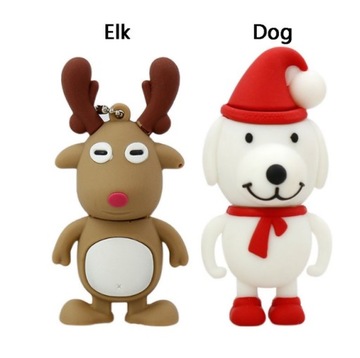 ФЛЕНДРАК 64 ГБ USB BEAR MOOSE STAR SANTA WYS24H