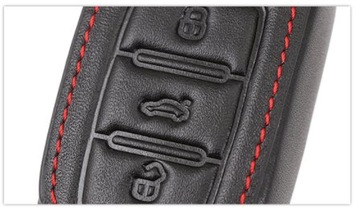Кожаный чехол для ключей VW Skoda Seat