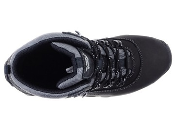 WOJAS buty TREKKING 9600-91 czarne skóra 38