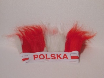 OPASKA KIBICA WŁOSY POLSKA REPREZENTACJI POLSKI