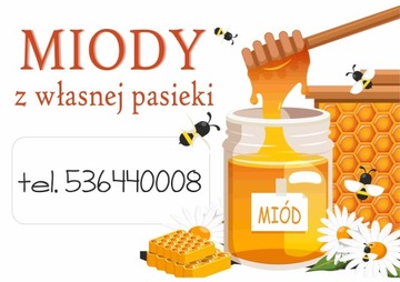 TABLICA REKLAMOWA NA PRZYSSAWKĘ ~ 30 x 42,5cm miód