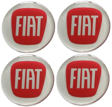 FIAT 55mm NAKLEJKI NA FELGI DEKIELKI KOLPAKI