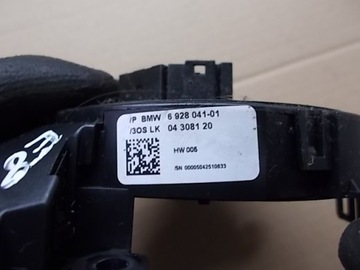 BMW 1 E87 PÁSEK AIRBAG KROUŽEK POD VOLANT 6928041