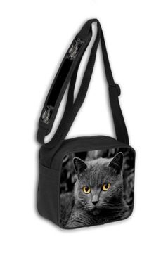 МИНИ-СУМКА CAT 29 BRITISH GREY FLUFFY