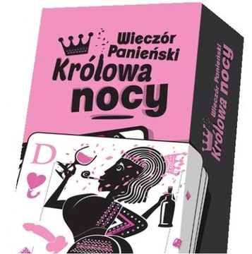 GRA KARCIANA 120 Kart Królowa Nocy WIECZÓR PANIEŃSKI