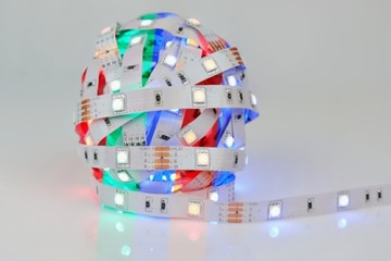 SET Светодиодная лента SMD RGB 5050 контроллер пульт 7м