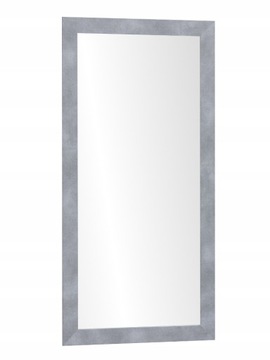 NOWOCZESNE lustro w ramie BETON 100x80 LOFT