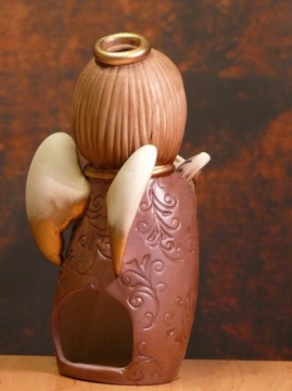 ŚLICZNY ANIOŁ ANIOŁEK na tealight * NA PREZENT