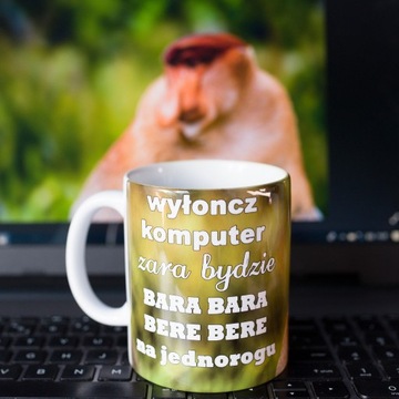 NOSACZ MUG Януш Гражина любой собственный текст!!