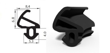 Uszczelka uszczelki okno okna S-900 gumowa LB