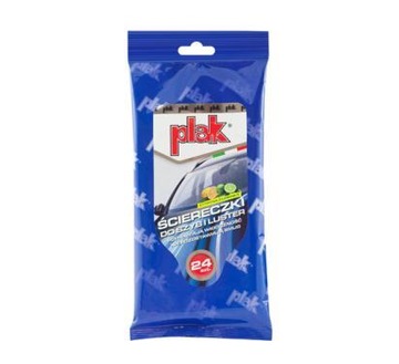 ATAS PLAK ŚCIERECZKI DO SZYB CYTRYNA LIMONKA 24szt