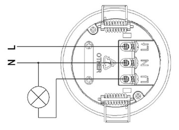 ПОТОЛОЧНЫЙ ДАТЧИК ДВИЖЕНИЯ, БЕЛЫЙ OR-CR-207 ORNO