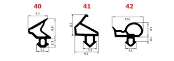 Уплотнители оконные S-1113